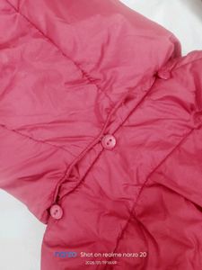 Girls Hooded Padded Vest