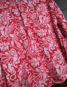 Vero Moda Vibrant Floral Print Button-Up Shirt