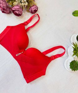 Red Push-Up Bra