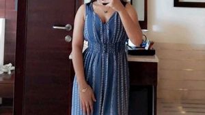 Blue Striped Jumpsuit