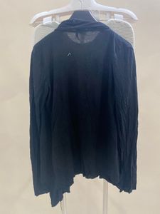 Chic Black Lightweight Cardigan
