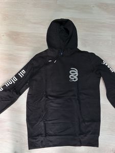 H&M Black Serpent Graphic Hoodie