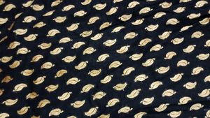 Elegant Printed kurta black colour