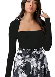 Casual Square Neck Full Sleeves top