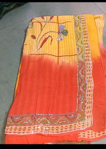 Sarees With Blouse In 100 Rs Only.
