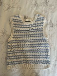 Striped Knit Vest Top
