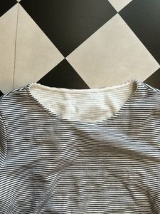 Striped Cropped T-Shirt
