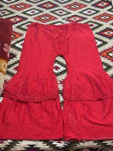 Party wear Red Garara (price Drop 🥳)