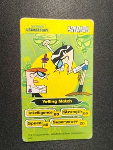 Dexter's Laboratory Choki card collectible COMBO