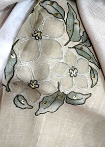 kota silk half white saree