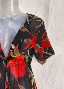 FLORAL PRINT DRESS