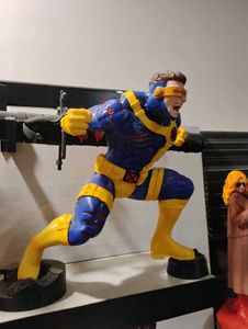cyclops xmen 3d printed and painted action figure