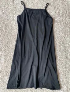Black Camisole Slip Dress Nighty