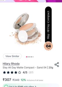 Hilary Rhoda Matte Compact - Sand 04