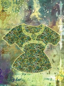 Aesthetic Y2K Peplum Top With floral embroidery