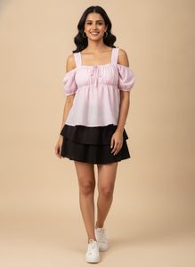 Cute Pink & Black Outfit Set
