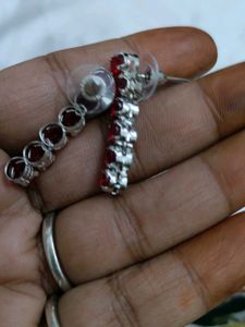 AD Ruby Sleek Necklace