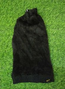 Black Knit Beanie cap