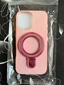iPhone 16,17 Case Shimmer Stand Pink Shimmercover
