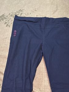 Navy Blue Women's Pants