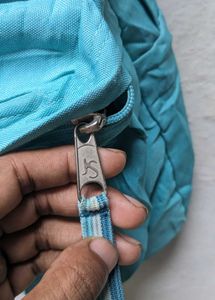 Teal Blue Jansport Backpack