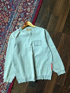 Prada Grey Crewneck Sweatshirt