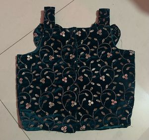 Sparkly Black Top for Girls