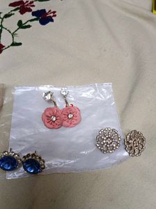 Set of 3 Pairs Earrings