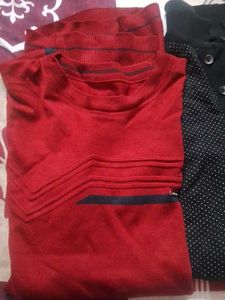 Men's Green Henley Shirt 3xl