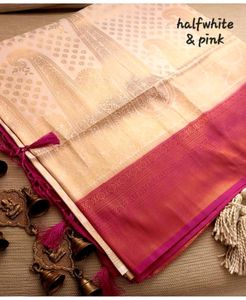 Women's Kubera Pattu Soft Silk Banarasi Saree