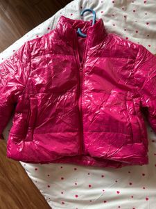 Stylish Pink Puffer Jacket