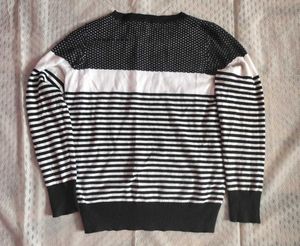 Striped Knit Sweater