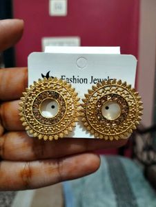 Set of 3 Pairs Ethnic Earrings