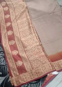 Pure Silk Saree with Thread Work