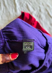 Grisha Purple Pants XXL