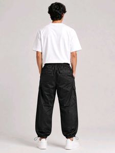 Men's Black Cargo Pants