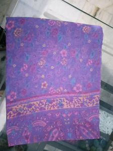 New Lavender Colour Unused Saree
