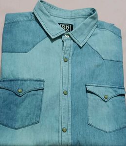 Men's Denim Western Shirt