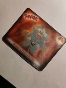 Cheetos Pokemon motion card MACHOP