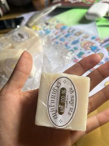 imported rice &amp; milk soap