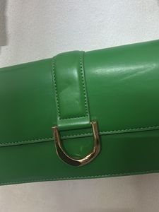 Structured green bag