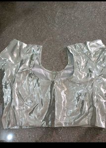 Embellished Pink Net Saree with Blouse