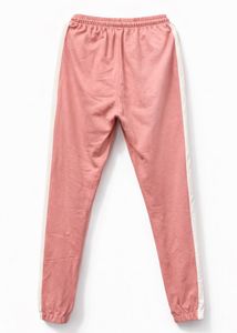 Pink Side Stripe Joggers