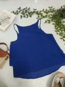 Royal Blue Flowy Cami Top💙✨