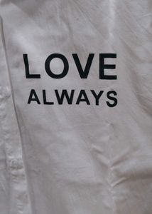 White Graphic Print Shirt women's
