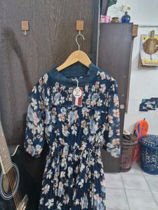 Floral Print Midi Dress