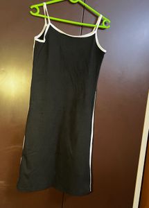 Adidas Black Spaghetti Strap Dress