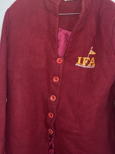 Burgundy IFA Blazer