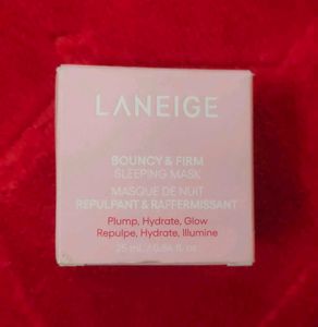 Laneige Bouncy & Firm Sleeping Mask