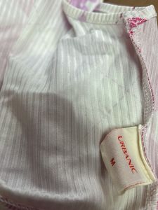Combo of Tank top and white tennis skirt